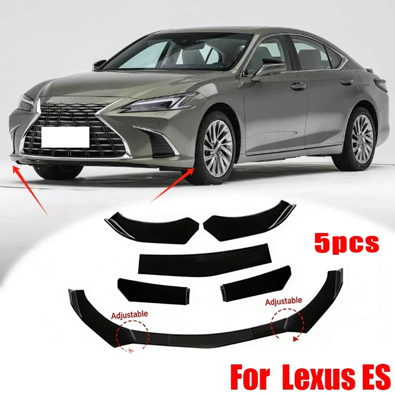 5Pcs ABS Material Universal Car Front Bumper Separator Bumper Lip Body Kit Duck Lip Separator For Lexus ES Car Accessories
5Pcs ABS Material Universal Car Front Bumper Separator Bumper Lip Body Kit Duck Lip Separator For Lexus ES Car Accessories