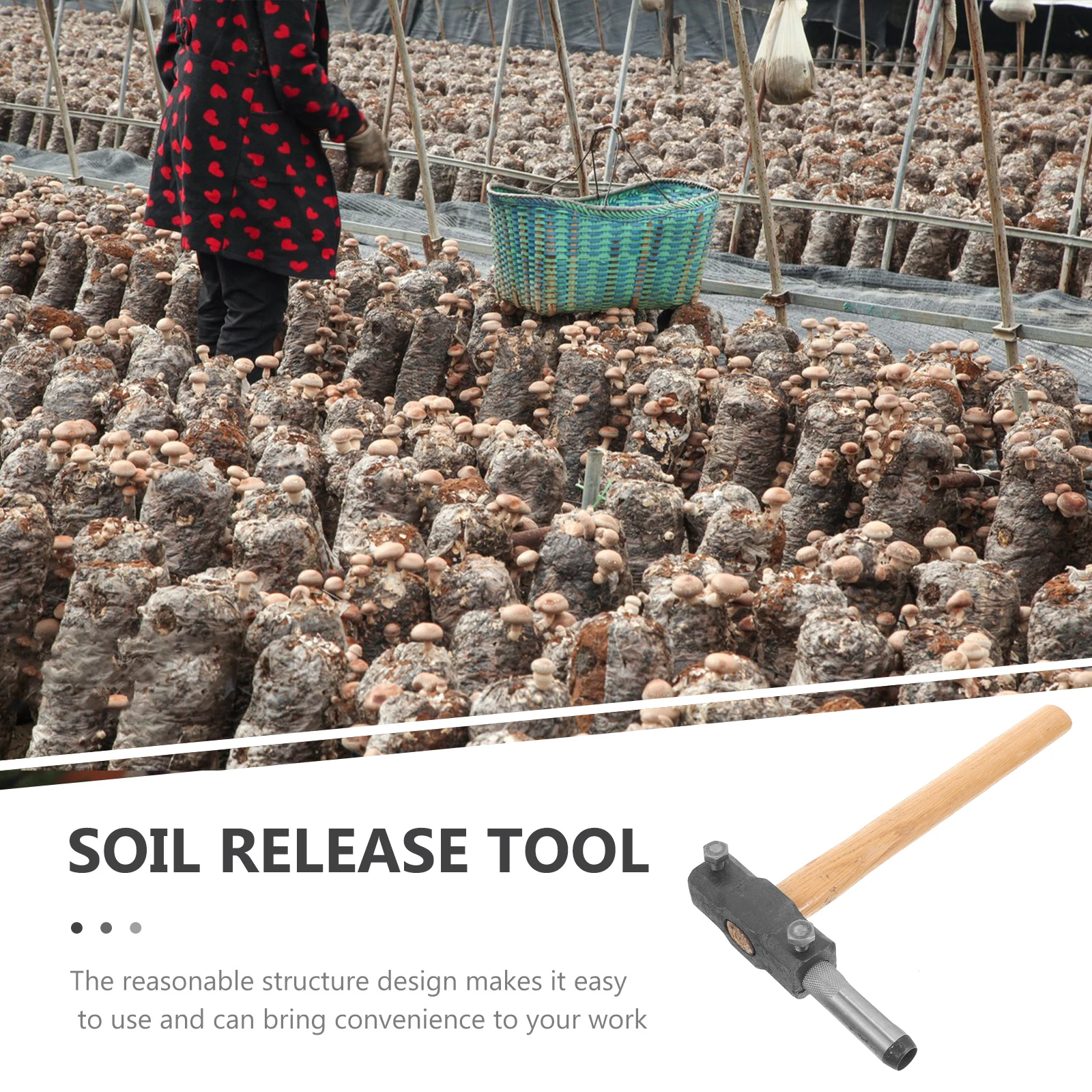 Mushroom Planting Hammer Double Headed Punch Tool Log Inoculation Spawn Hole Puncher Logging Garden Tool
Mushroom Planting Hammer Double Headed Punch Tool Log Inoculation Spawn Hole Puncher Logging Garden Tool
