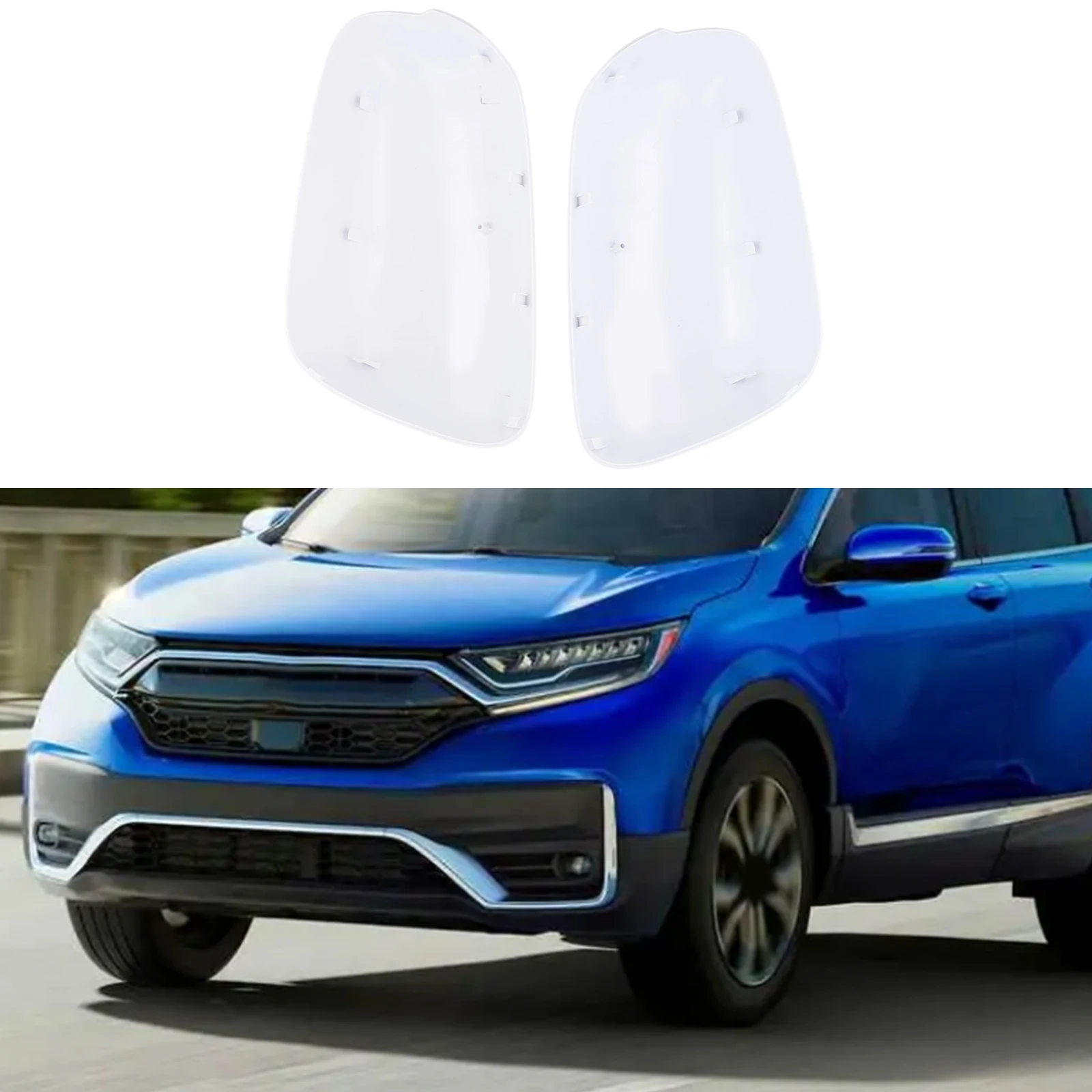 Protect Rear View Mirror Cover Replacement Accessories Right Mirror Cover Rearview 2pcs ABS Plastic Stylish White
Protect Rear View Mirror Cover Replacement Accessories Right Mirror Cover Rearview 2pcs ABS Plastic Stylish White