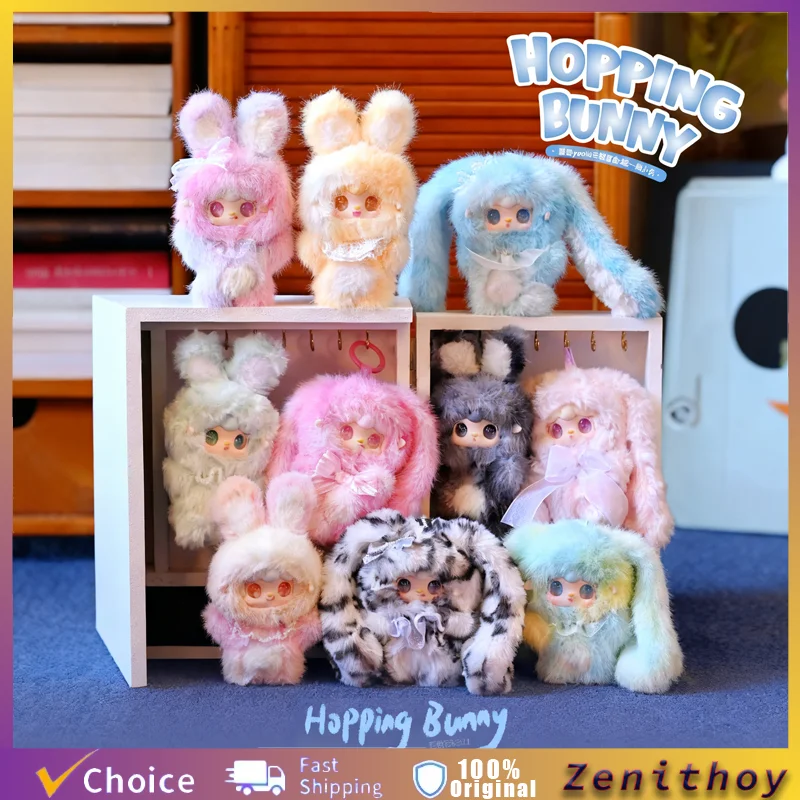 Yooki Hopping Bunny Series, мягкая плюшевая загадочная слепая коробка, кавайный милый рюкзак, брелок, декор, коллекционная модная игрушка, подарок-сюрприз
Yooki Hopping Bunny Series, мягкая плюшевая загадочная слепая коробка, кавайный милый рюкзак, брелок, декор, коллекционная модная игрушка, подарок-сюрприз
