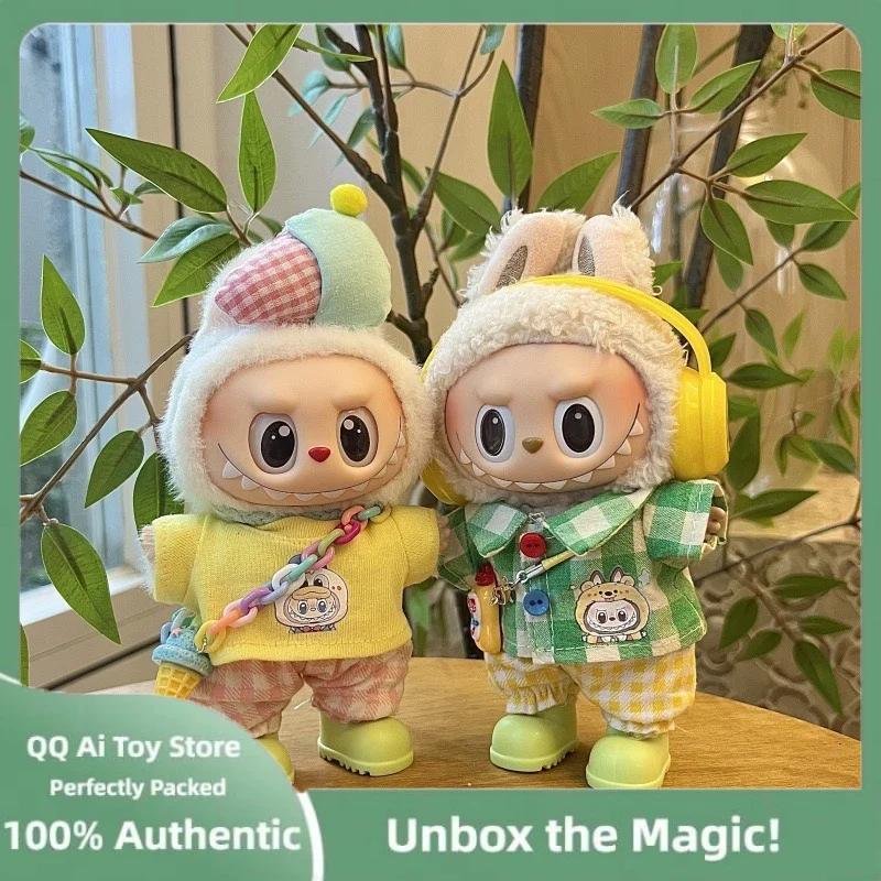 For 10cm Labubu Doll Clothes Hoodies Doll Clothes Color Match Hoodies Dolls Accessories Cute Decoration Little Cloths
For 10cm Labubu Doll Clothes Hoodies Doll Clothes Color Match Hoodies Dolls Accessories Cute Decoration Little Cloths