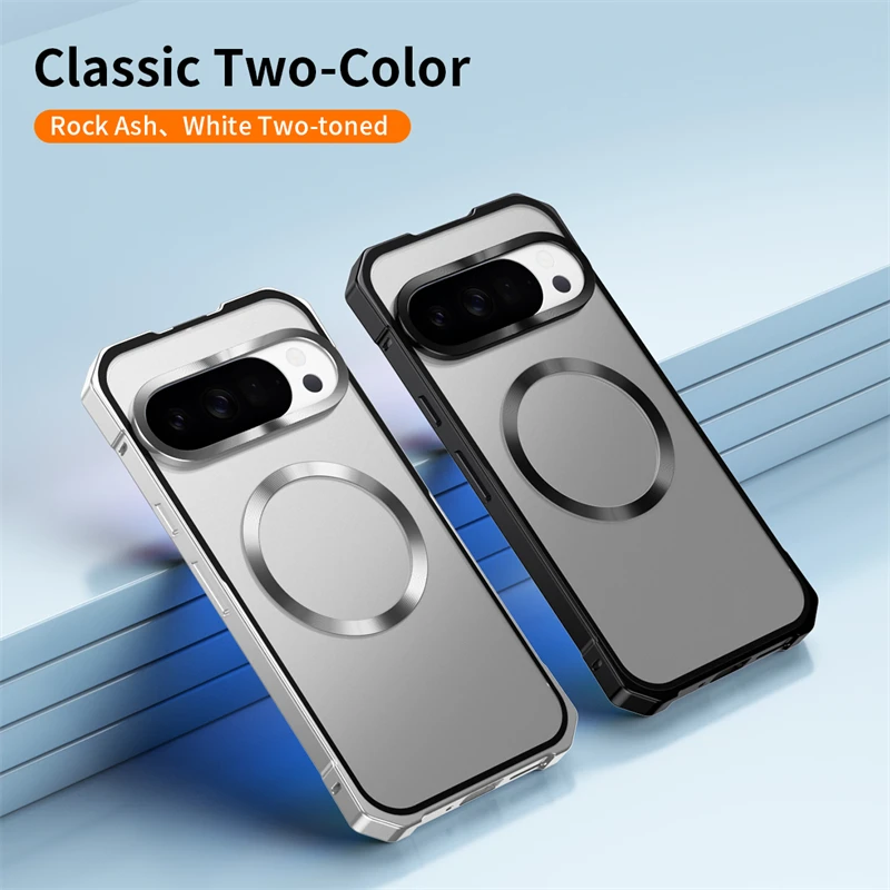 For Google Pixel 10 Case Magnetic Aluminium Alloy Metal Frame Cover For Pixel10 5G Matte Transparent Phone Shell
For Google Pixel 10 Case Magnetic Aluminium Alloy Metal Frame Cover For Pixel10 5G Matte Transparent Phone Shell
