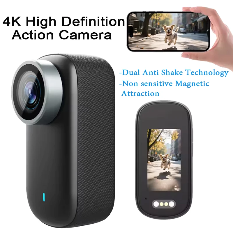 4K WiFi Bodycam Action Bike Camera WiFi Smart Image Stabilization Cycling Camera Magnetic Thumb Sports Cam Portable Helmet Cam
4K WiFi Bodycam Action Bike Camera WiFi Smart Image Stabilization Cycling Camera Magnetic Thumb Sports Cam Portable Helmet Cam