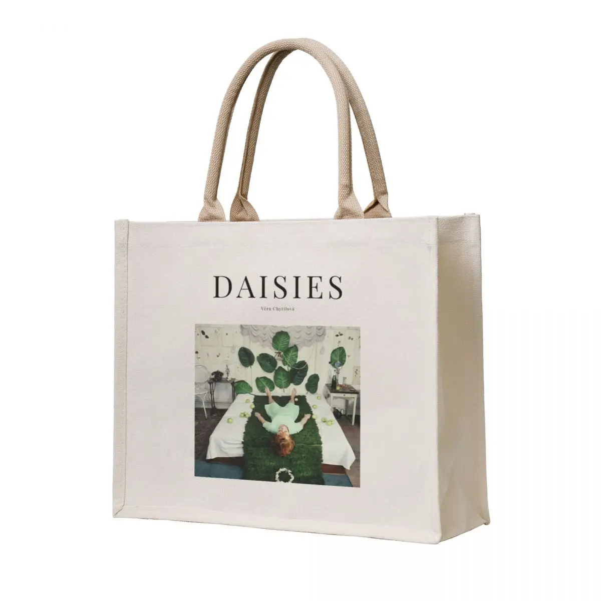 Daisies - Minimalist Movie Poster - Vera Chytilová Tote Bag sac pour femme university shopper bag Custom bag
Daisies - Minimalist Movie Poster - Vera Chytilová Tote Bag sac pour femme university shopper bag Custom bag