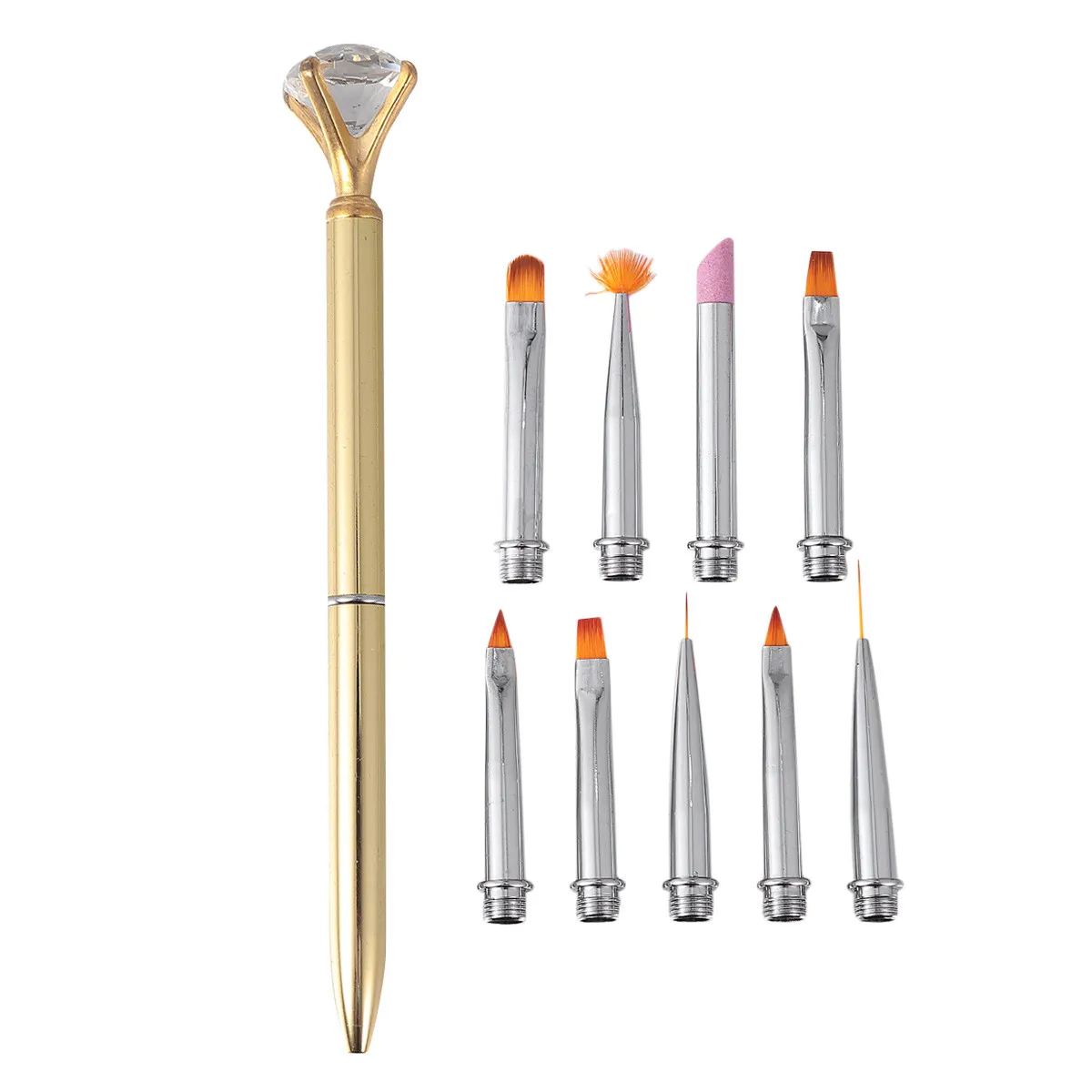 Nail Art Painting Pen Set Ergonomic Handle For Line Dotting Manicure Diy Tool Nail Painting Brush Set
Nail Art Painting Pen Set Ergonomic Handle For Line Dotting Manicure Diy Tool Nail Painting Brush Set
