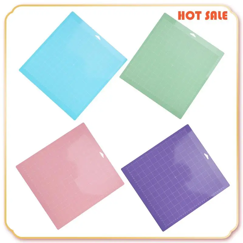 ABFA 4 Pcs Mixed Color PVC Cutting Mat Grid Cutting Pads Cutting Plotter Pad Replacement Accessories For Cricut Maker/Cameo 4
ABFA 4 Pcs Mixed Color PVC Cutting Mat Grid Cutting Pads Cutting Plotter Pad Replacement Accessories For Cricut Maker/Cameo 4