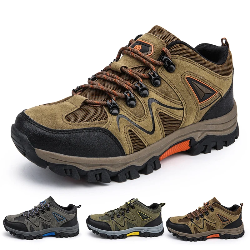 Men Hiking Shoes Suede Leather Outdoor Shoes Wear-Resistant Men Hiking Hunting Tactical Sports Shoes
Men Hiking Shoes Suede Leather Outdoor Shoes Wear-Resistant Men Hiking Hunting Tactical Sports Shoes