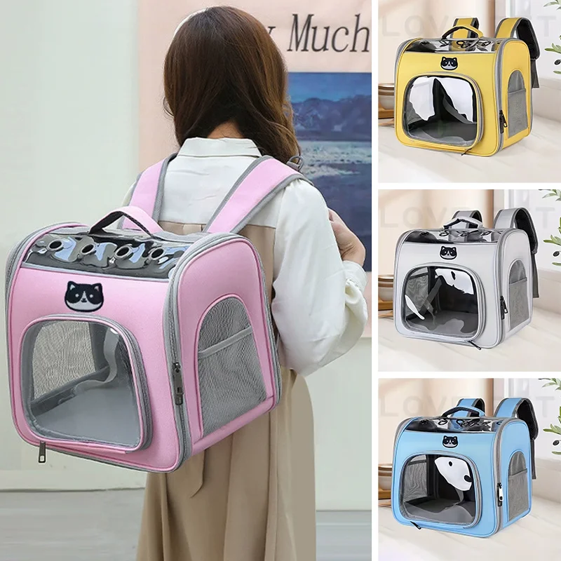 1pc Big Capacity Space Capsule Cat Carrying Backpack Portable Pet Carrier Small Animals Travel Bag for Traveling Outdoor Walking
1pc Big Capacity Space Capsule Cat Carrying Backpack Portable Pet Carrier Small Animals Travel Bag for Traveling Outdoor Walking