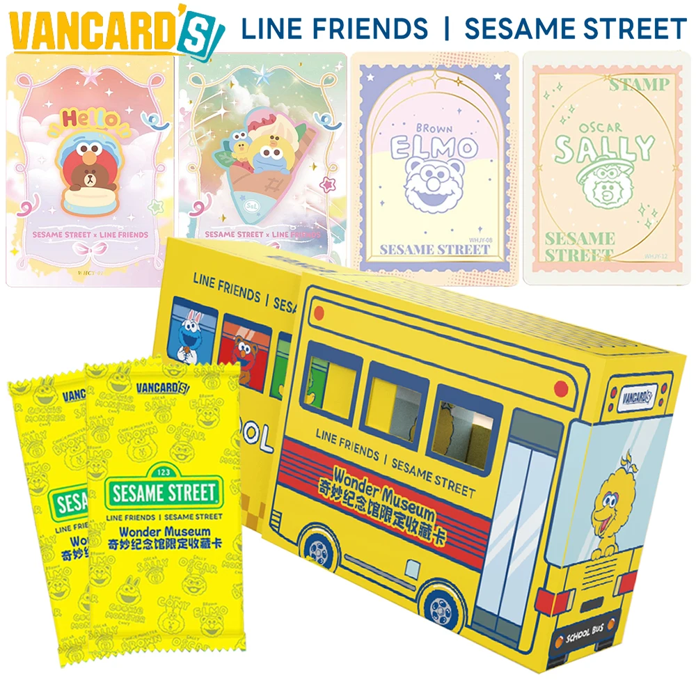 VANCARD'S Genuine SESAME STREET Comedy Animation Collection Card Encourages Child's Exquisite Cartoon Peripheral Creative Gifts
VANCARD'S Genuine SESAME STREET Comedy Animation Collection Card Encourages Child's Exquisite Cartoon Peripheral Creative Gifts