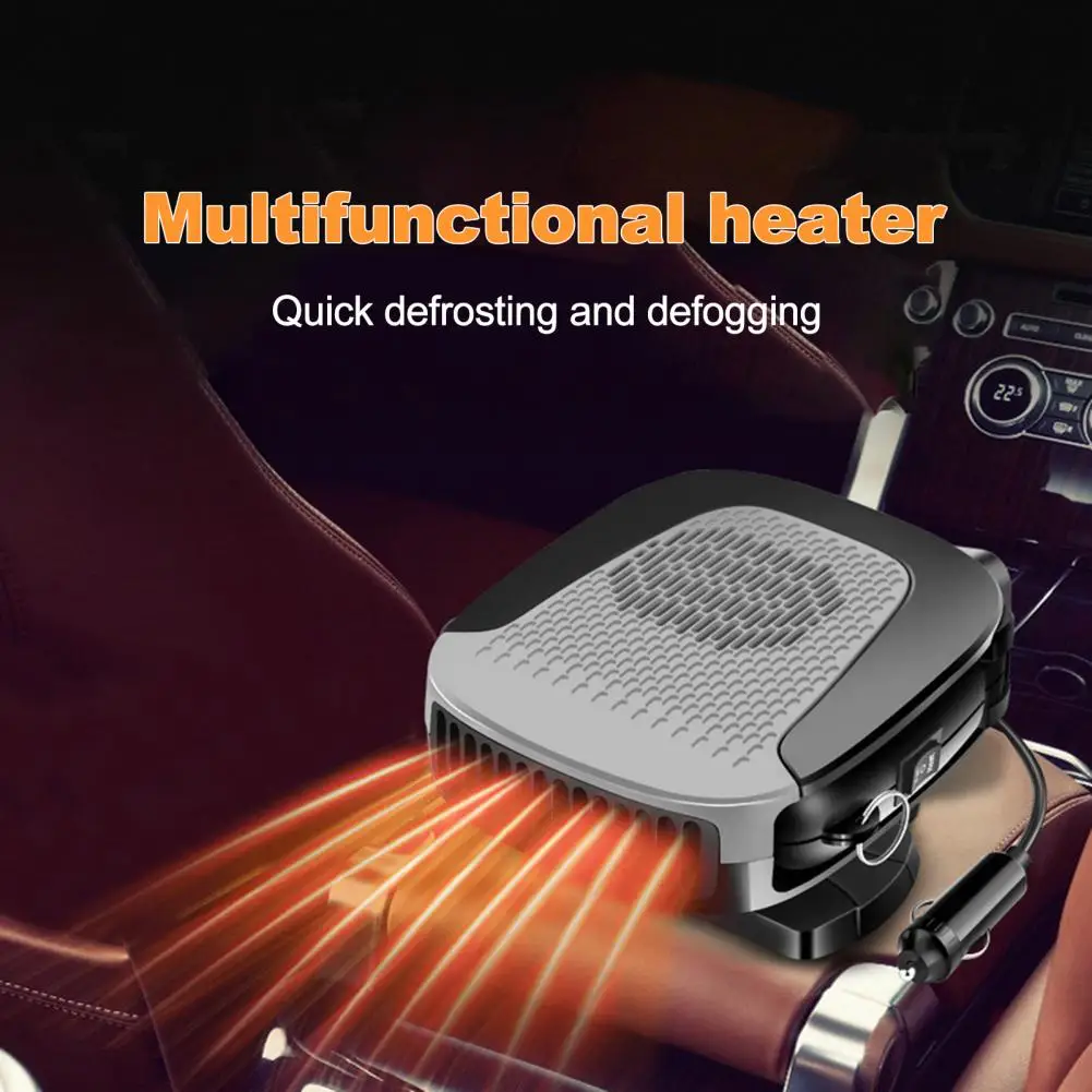 Car Heater 12V 150W Portable Car Heater Fan 2 IN 1 Cooling Heating Auto Windshield Defroster Car Anti-Fog Heater 360° Rotating
Car Heater 12V 150W Portable Car Heater Fan 2 IN 1 Cooling Heating Auto Windshield Defroster Car Anti-Fog Heater 360° Rotating