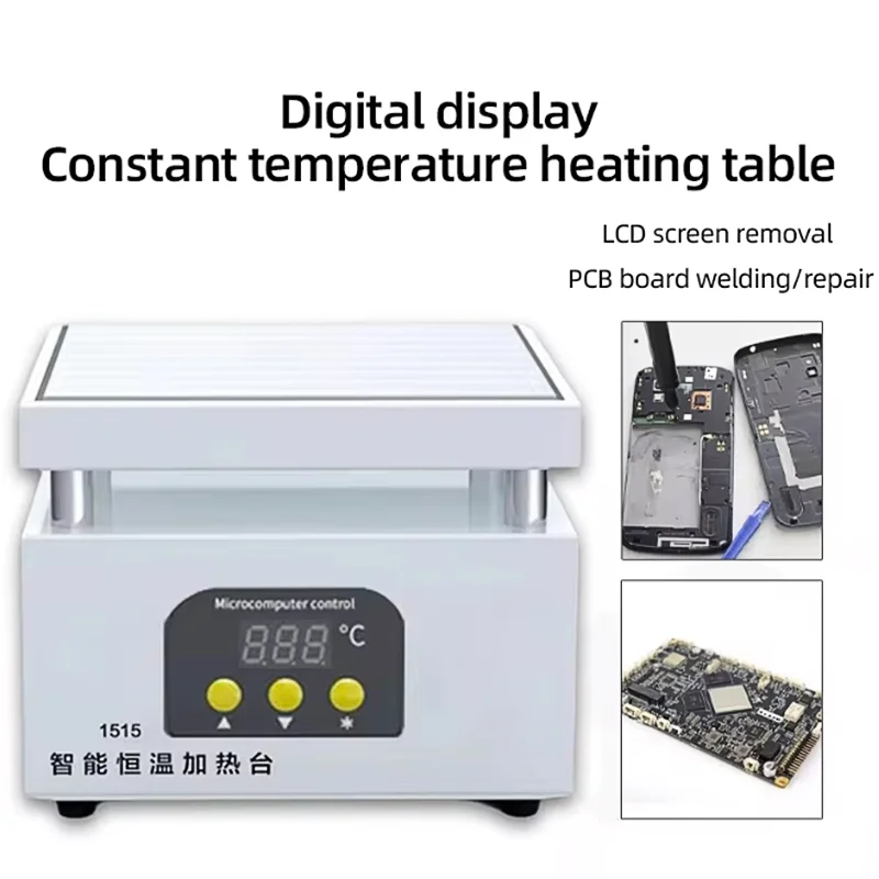 Нагревательный стол JH, платформа предварительного нагрева с постоянной температурой, мини-горячая плита, цифровая паяльная паяльная станция для печатных плат SMD
Нагревательный стол JH, платформа предварительного нагрева с постоянной температурой, мини-горячая плита, цифровая паяльная паяльная станция для печатных плат SMD