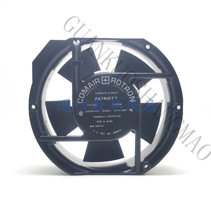 HJY 1 PCS COMAIR fan PT77B2 AC 240/230V 17215 17CM cooling fan
HJY 1 PCS COMAIR fan PT77B2 AC 240/230V 17215 17CM cooling fan