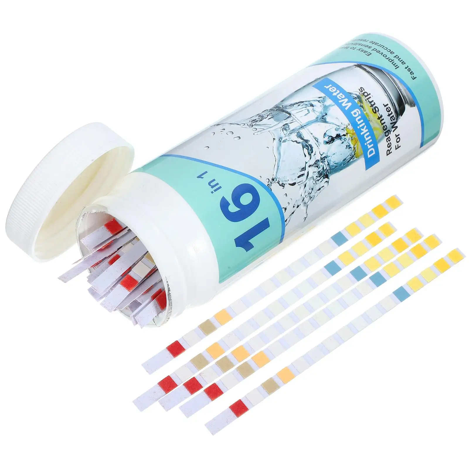 100 Pcs Water Quality Test Strips for Drinking Tools Portable Tester PH Meter Kit Drinking Water Testing Kits
100 Pcs Water Quality Test Strips for Drinking Tools Portable Tester PH Meter Kit Drinking Water Testing Kits