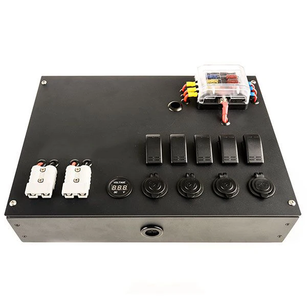 12V Car PCP-1 Camping Electrical System DIY Battery Canopy Power Control Box With Switches,Sockets and Circuit Breakers For Auto
12V Car PCP-1 Camping Electrical System DIY Battery Canopy Power Control Box With Switches,Sockets and Circuit Breakers For Auto