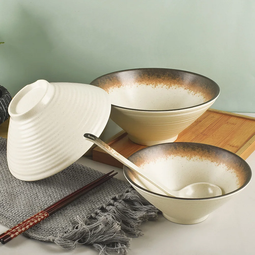 Melamine Bowl Gold Finish Noodle Soup Ramen Serving Tableware Stackable Non-Fragile Dishwasher Safe Camping Picnic
Melamine Bowl Gold Finish Noodle Soup Ramen Serving Tableware Stackable Non-Fragile Dishwasher Safe Camping Picnic