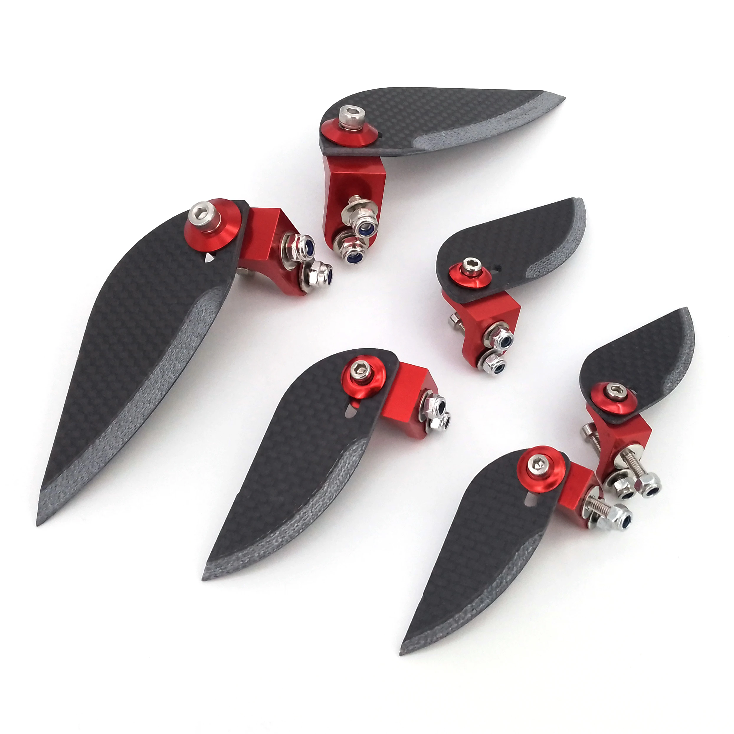 RC Boat Turn Fins, 3K Carbon Fiber Turn Fins for RC Speed Racing Boat, Fits MONO Vee Oval Hull, Fits 40cm-100cm Long hull
RC Boat Turn Fins, 3K Carbon Fiber Turn Fins for RC Speed Racing Boat, Fits MONO Vee Oval Hull, Fits 40cm-100cm Long hull