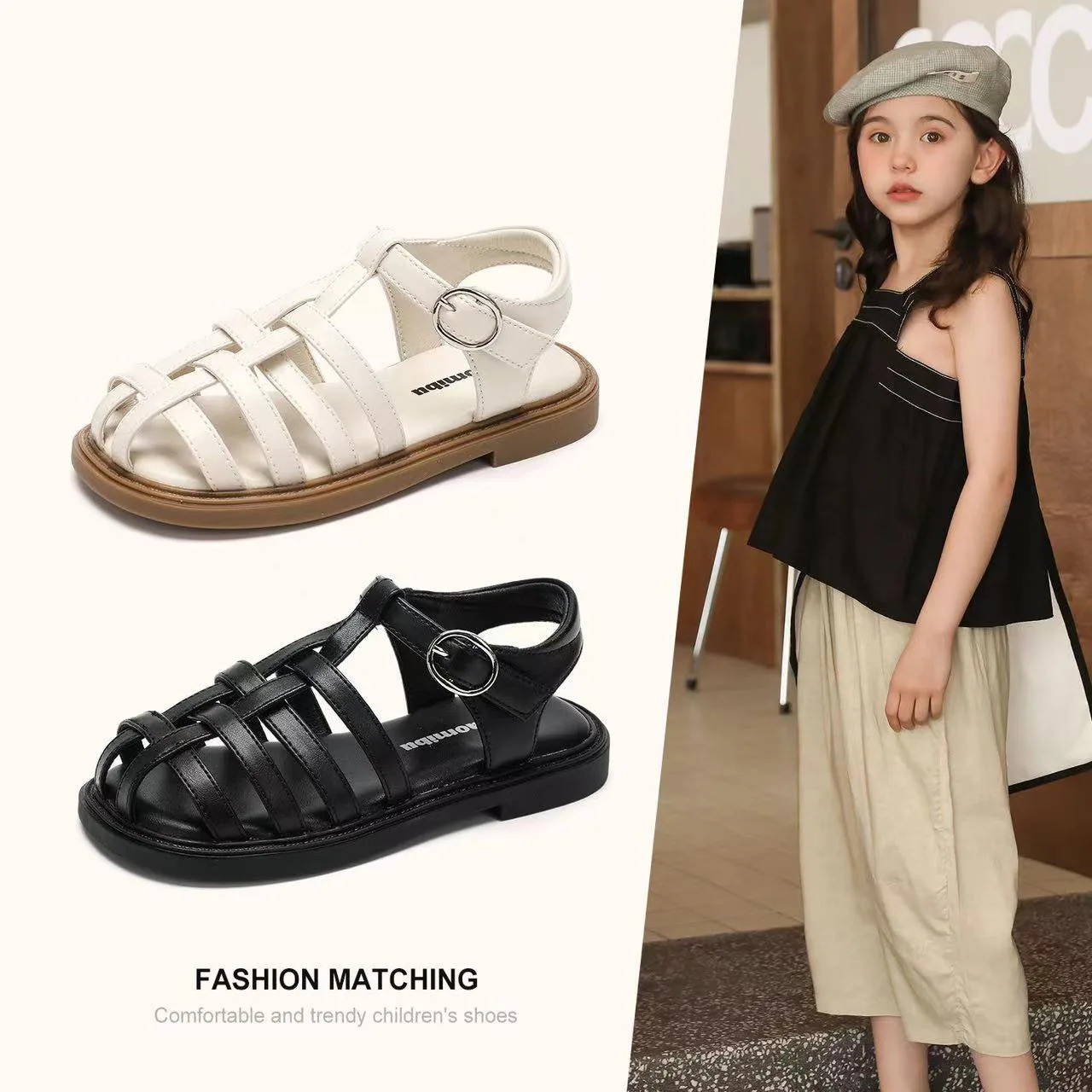 Girls' Sandals Summer 2024 Summer New Children's and Girls' Popular Little Girl Student Baotou Princess Shoes Lightweight
Girls' Sandals Summer 2024 Summer New Children's and Girls' Popular Little Girl Student Baotou Princess Shoes Lightweight