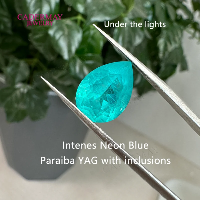 Интенсивный Paraiba Neon Blue Yttrium Алюминиевый гранат 5x7 мм-11x16 мм Грушевидная форма Синтетические драгоценные камни Paraiba YAG для изготовления ювелирных изделий
Интенсивный Paraiba Neon Blue Yttrium Алюминиевый гранат 5x7 мм-11x16 мм Грушевидная форма Синтетические драгоценные камни Paraiba YAG для изготовления ювелирных изделий