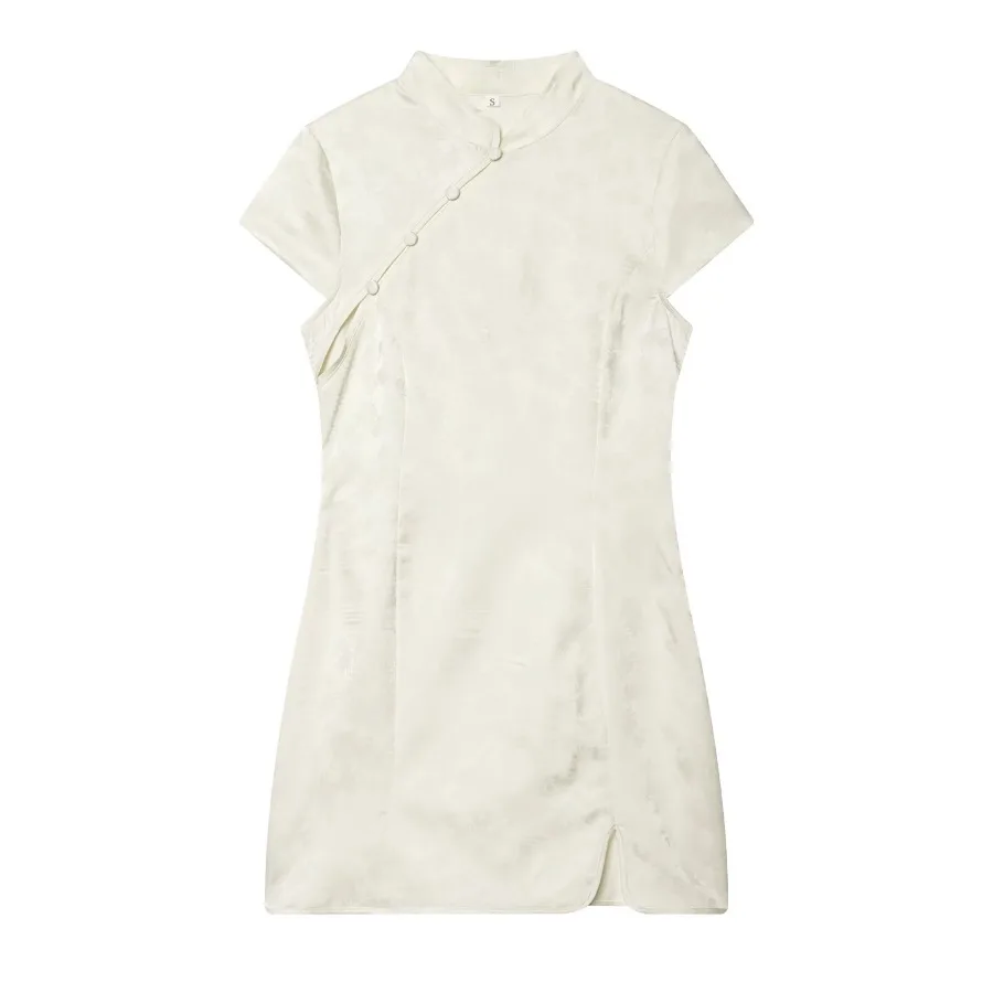 【New style】Women's clothing 2026 summer new French fashion simple all-matching jacquard short dress 2630538
【New style】Women's clothing 2026 summer new French fashion simple all-matching jacquard short dress 2630538