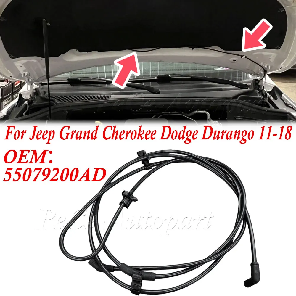 55079200AB 55079200AC Car Front Windshield Washer Nozzle Hose For Jeep Grand Cherokee For Dodge Durango 2011-2018 55079200AD
55079200AB 55079200AC Car Front Windshield Washer Nozzle Hose For Jeep Grand Cherokee For Dodge Durango 2011-2018 55079200AD