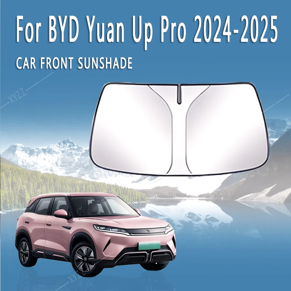 Car Front Windshield Sunshade Heat Insulation Sun Visor Summer Cooling Auto Accessories For BYD Yuan Up Pro 2024 2025 Foldable
Car Front Windshield Sunshade Heat Insulation Sun Visor Summer Cooling Auto Accessories For BYD Yuan Up Pro 2024 2025 Foldable
