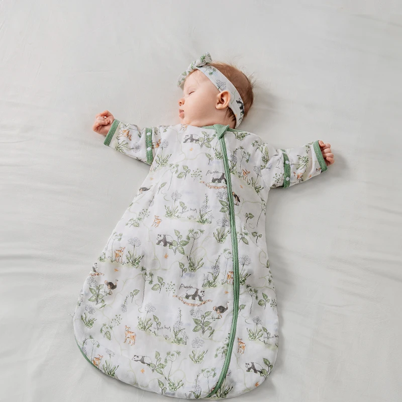 Детское носимое одеяло, спальный мешок, теплый, съемные рукава, модальная бамбуковая вискоза, хлопчатобумажная марля, защита от ударов, 65-85 см
Детское носимое одеяло, спальный мешок, теплый, съемные рукава, модальная бамбуковая вискоза, хлопчатобумажная марля, защита от ударов, 65-85 см