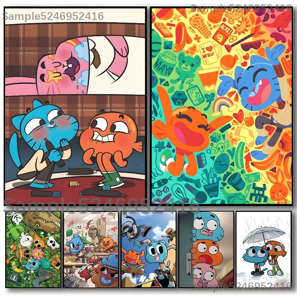 A-Amazing World of Gumball Poster For Wall Prints for Living Room Bedroom Office Home Decoration Gift
A-Amazing World of Gumball Poster For Wall Prints for Living Room Bedroom Office Home Decoration Gift