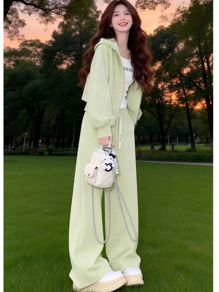 Early Spring Casual Style Women's Two-Piece Set Comfortable Open Cardigan Long Sleeve High Waist Wide Leg Pants Fashionable O...
Early Spring Casual Style Women's Two-Piece Set Comfortable Open Cardigan Long Sleeve High Waist Wide Leg Pants Fashionable O...