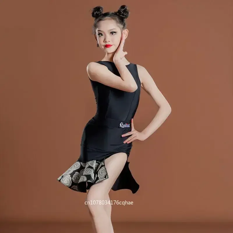 Children Professional Latin Dance Dress for Girls Ballroom Dancing Dresses Rumba Cha Cha Samba Practice Dress Latin Performance
Children Professional Latin Dance Dress for Girls Ballroom Dancing Dresses Rumba Cha Cha Samba Practice Dress Latin Performance