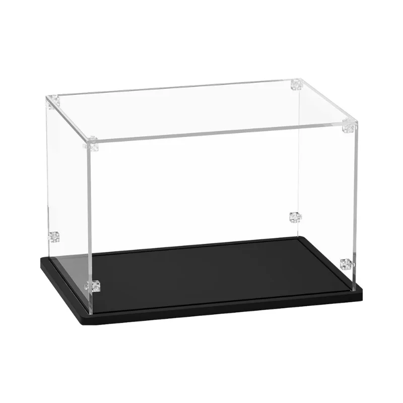 Экологичная черная деревянная основа с пылезащитным прозрачным акриловым витриной.
Экологичная черная деревянная основа с пылезащитным прозрачным акриловым витриной.