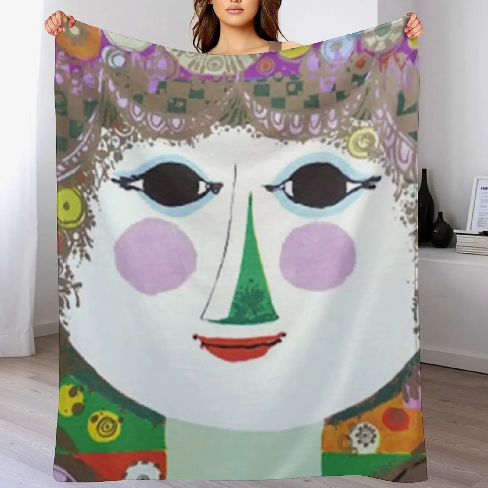 1973 Bjrn Wiinblad Exhibition Throw Blanket Furrys Luxury Throw funny gift cosplay anime Blankets
1973 Bjrn Wiinblad Exhibition Throw Blanket Furrys Luxury Throw funny gift cosplay anime Blankets