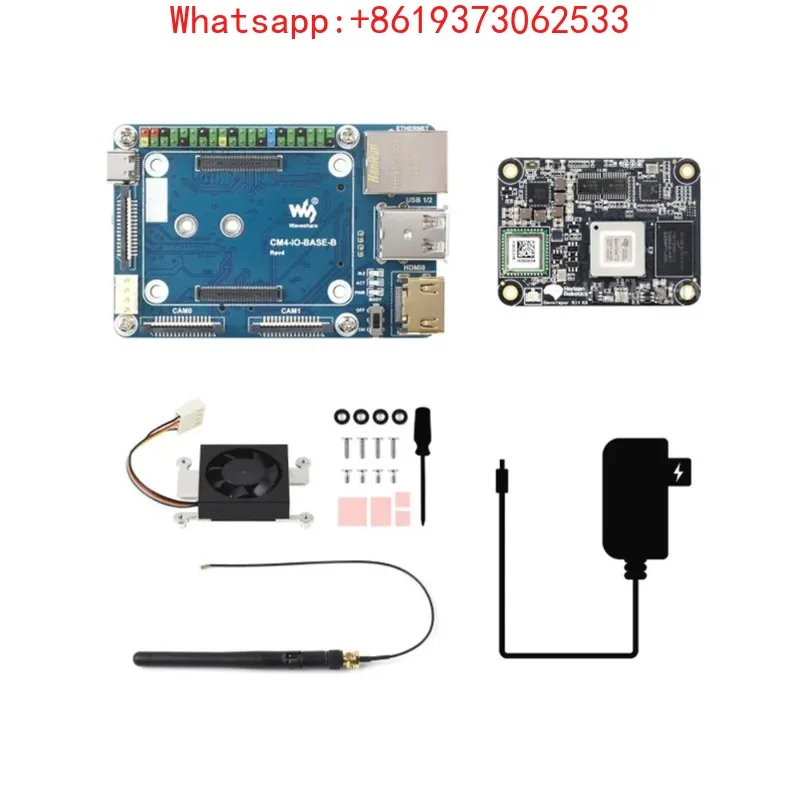 D-Robotics RDK X5 AI Module 10 TOPS Computing Power Integrated Octa-core Cortex A55 CPU, Options for Wireless / RAM / EMMC
D-Robotics RDK X5 AI Module 10 TOPS Computing Power Integrated Octa-core Cortex A55 CPU, Options for Wireless / RAM / EMMC