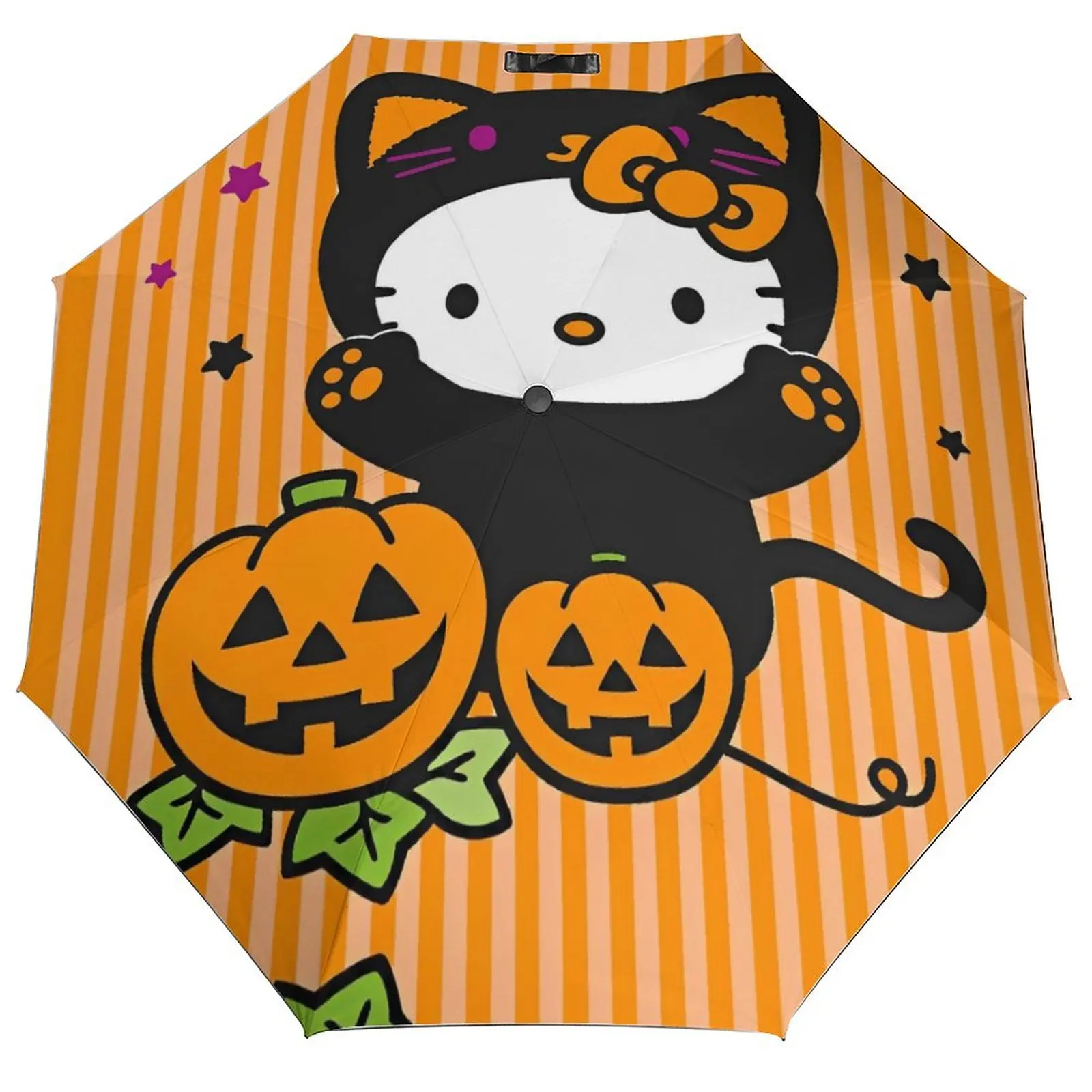 Halloween Hello Kitty Kawaii Cartoon Umbrella Sunshade UV Protection Umbrella Foldable Automatic Beach Custom Umbrella
Halloween Hello Kitty Kawaii Cartoon Umbrella Sunshade UV Protection Umbrella Foldable Automatic Beach Custom Umbrella