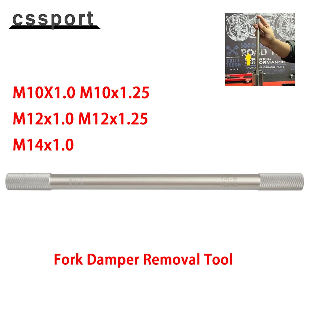M10x1.0, M10x1.25, M12x1.0, M12x1.25& M14x1.0 Motorcycle Fork Cartridge Holding Damper Rod Bleed Tool Fork Maintenance Tool Kit
M10x1.0, M10x1.25, M12x1.0, M12x1.25& M14x1.0 Motorcycle Fork Cartridge Holding Damper Rod Bleed Tool Fork Maintenance Tool Kit