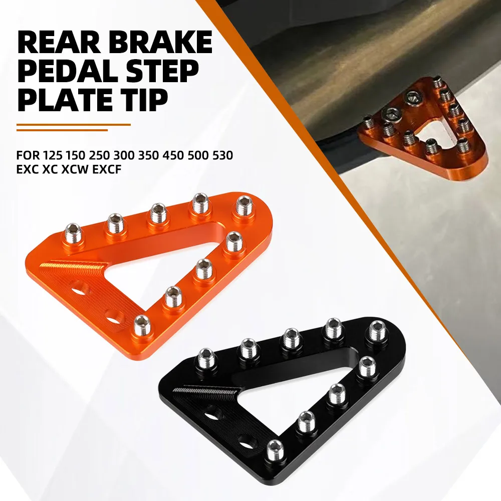 For 125 150 250 300 350 450 500 530 EXC XC XCW EXCF Husqvarna TC TE FE 2008- 2016 Motorcycle Rear Brake Pedal Step Plate Tip
For 125 150 250 300 350 450 500 530 EXC XC XCW EXCF Husqvarna TC TE FE 2008- 2016 Motorcycle Rear Brake Pedal Step Plate Tip