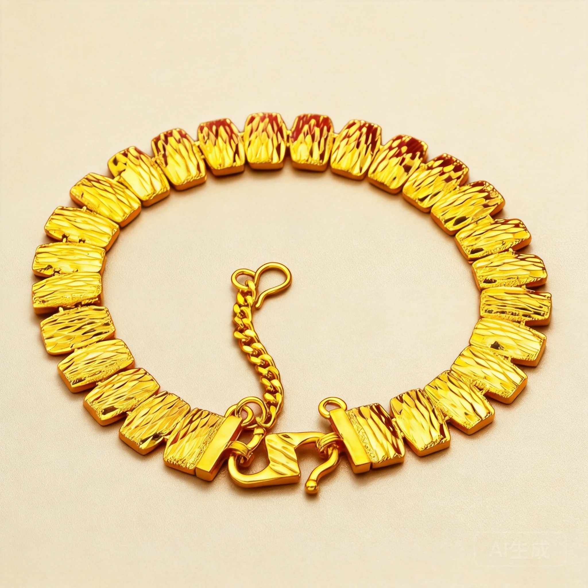 Chinese Style Auspicious Lucky Wealth Attracting Sand Gold Square Link Bracelet Unisex Textured S Clasp Adjustable Bracelet For
Chinese Style Auspicious Lucky Wealth Attracting Sand Gold Square Link Bracelet Unisex Textured S Clasp Adjustable Bracelet For