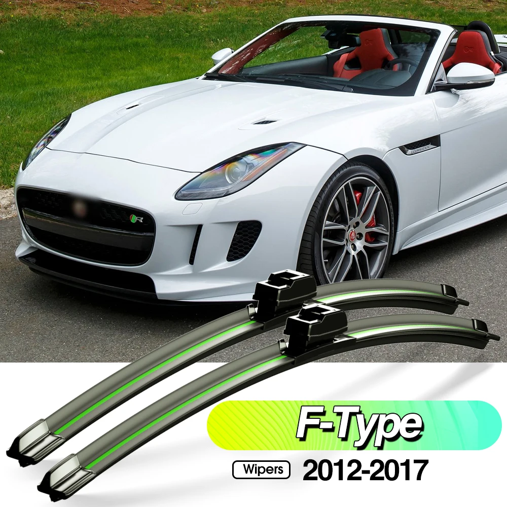 For Jaguar F-Type F Type X152 2012-2017 2pcs Front Windshield Wiper Blades Windscreen Window Accessories 2013 2014 2015 2016
For Jaguar F-Type F Type X152 2012-2017 2pcs Front Windshield Wiper Blades Windscreen Window Accessories 2013 2014 2015 2016