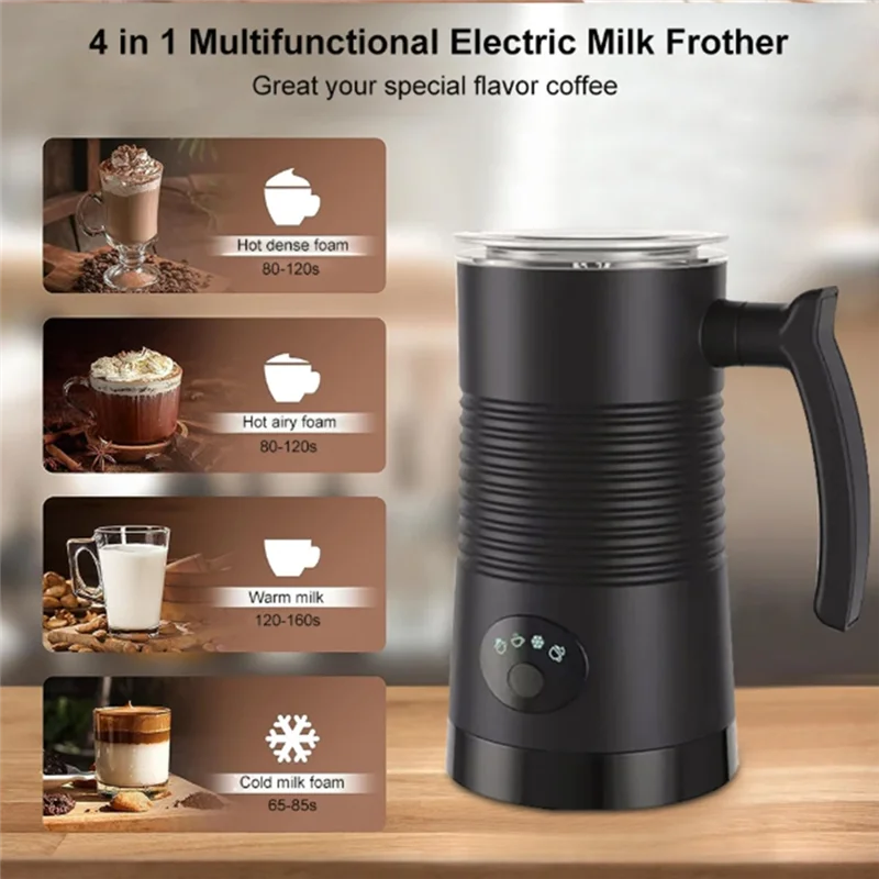A86I-4-In-1 Electric Hot And Cold Foam Maker 400W Automatic Milk Foamer Machine For Coffee Cappuccino Latte EU Plug B
A86I-4-In-1 Electric Hot And Cold Foam Maker 400W Automatic Milk Foamer Machine For Coffee Cappuccino Latte EU Plug B