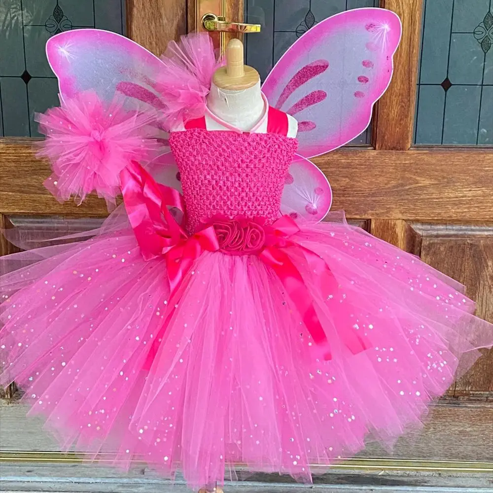 2025 new children's dress girls' butterfly fairy handmade dress children's Halloween suspender party dress 2-8Y
2025 new children's dress girls' butterfly fairy handmade dress children's Halloween suspender party dress 2-8Y