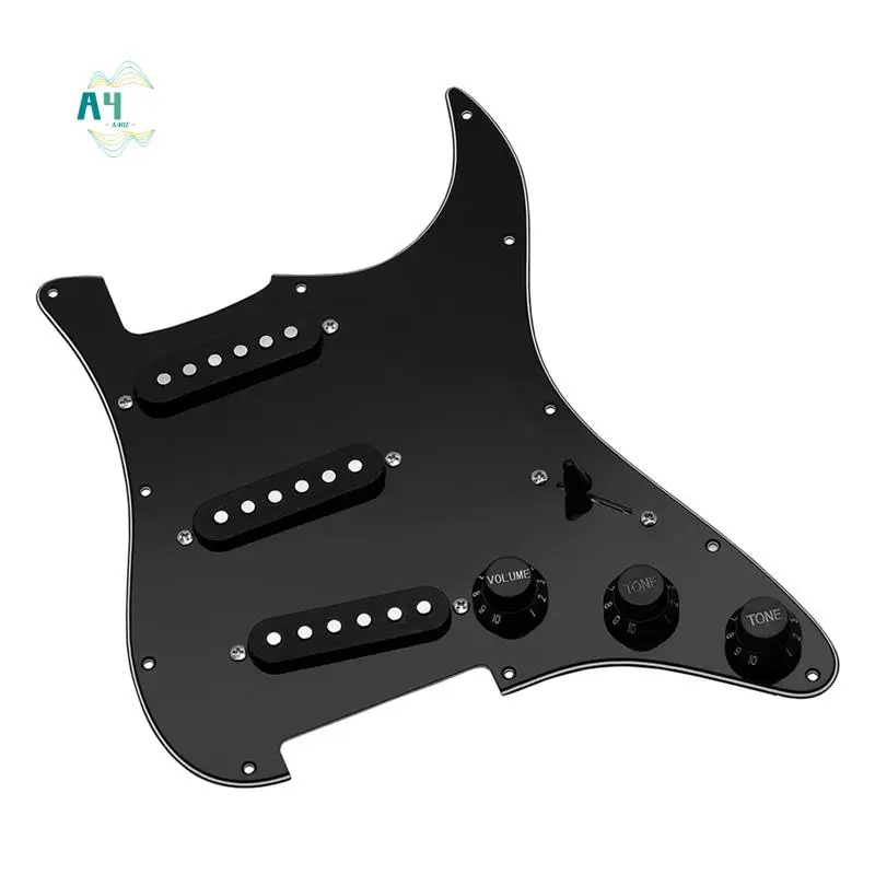 A40Z-2Pcs ST Electric Guitar Guard Plate Three Single Pickup Panel Ordinary Type Pickup Guard Plate One Type Black
A40Z-2Pcs ST Electric Guitar Guard Plate Three Single Pickup Panel Ordinary Type Pickup Guard Plate One Type Black
