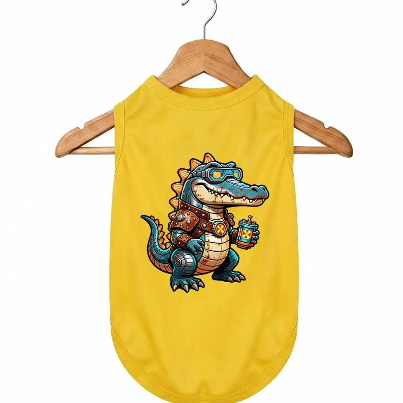 Cool Croc Dog Tank Top Summer Puppy Vest Breathable Pet Clothes
Cool Croc Dog Tank Top Summer Puppy Vest Breathable Pet Clothes
