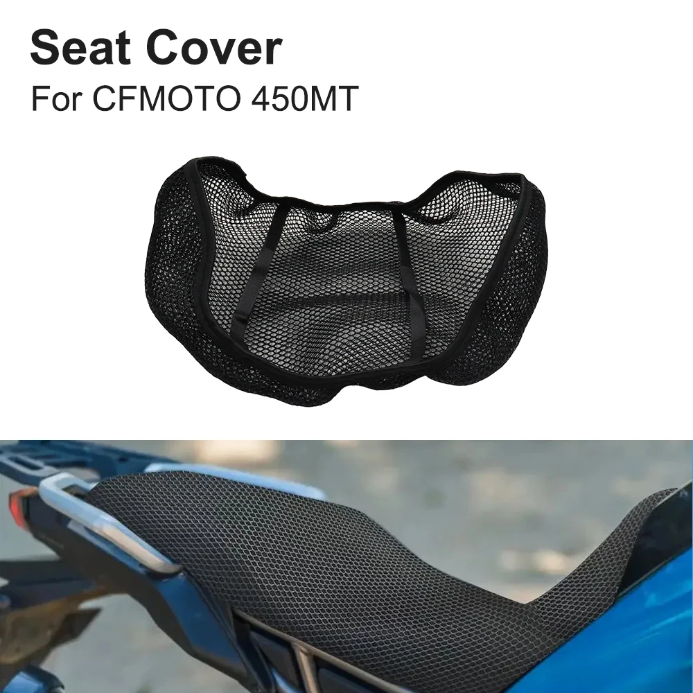 For CFMOTO 450MT 450 MT Motorcycle Seat Cover 3D Mesh Fabric Non-Slip Breathable Heat Insulation Protection Cushion
For CFMOTO 450MT 450 MT Motorcycle Seat Cover 3D Mesh Fabric Non-Slip Breathable Heat Insulation Protection Cushion