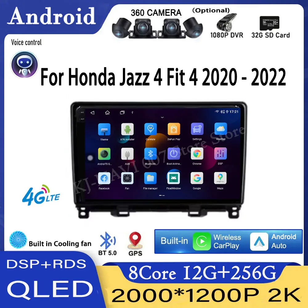 9-дюймовый Android 14 для Honda Jazz 4 Fit 4 2020-2022 Автомобильный радиоприемник GPS-навигация Мультимедийный плеер Стерео головное устройство QLED Экран
9-дюймовый Android 14 для Honda Jazz 4 Fit 4 2020-2022 Автомобильный радиоприемник GPS-навигация Мультимедийный плеер Стерео головное устройство QLED Экран