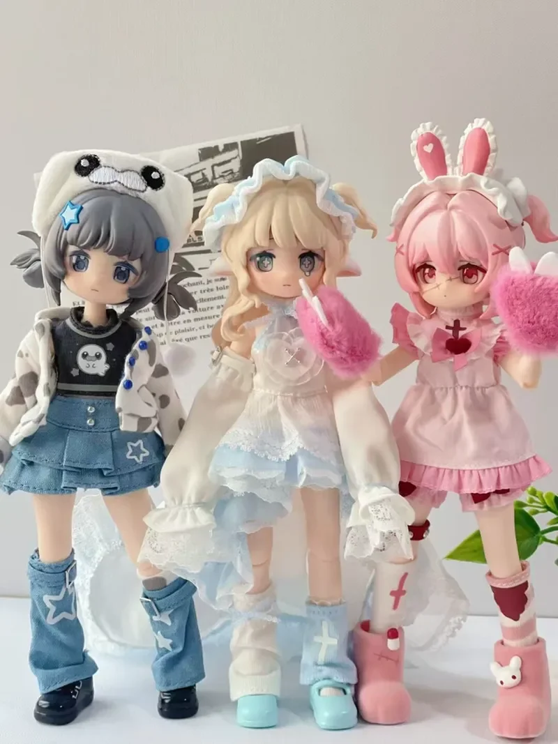 Новый электронный милый питомец свободной игры, 12-точечная кукла Bjd, слепая коробка, модные игрушки, игрушки для использования, мобильные куклы, подарки для девочек
Новый электронный милый питомец свободной игры, 12-точечная кукла Bjd, слепая коробка, модные игрушки, игрушки для использования, мобильные куклы, подарки для девочек