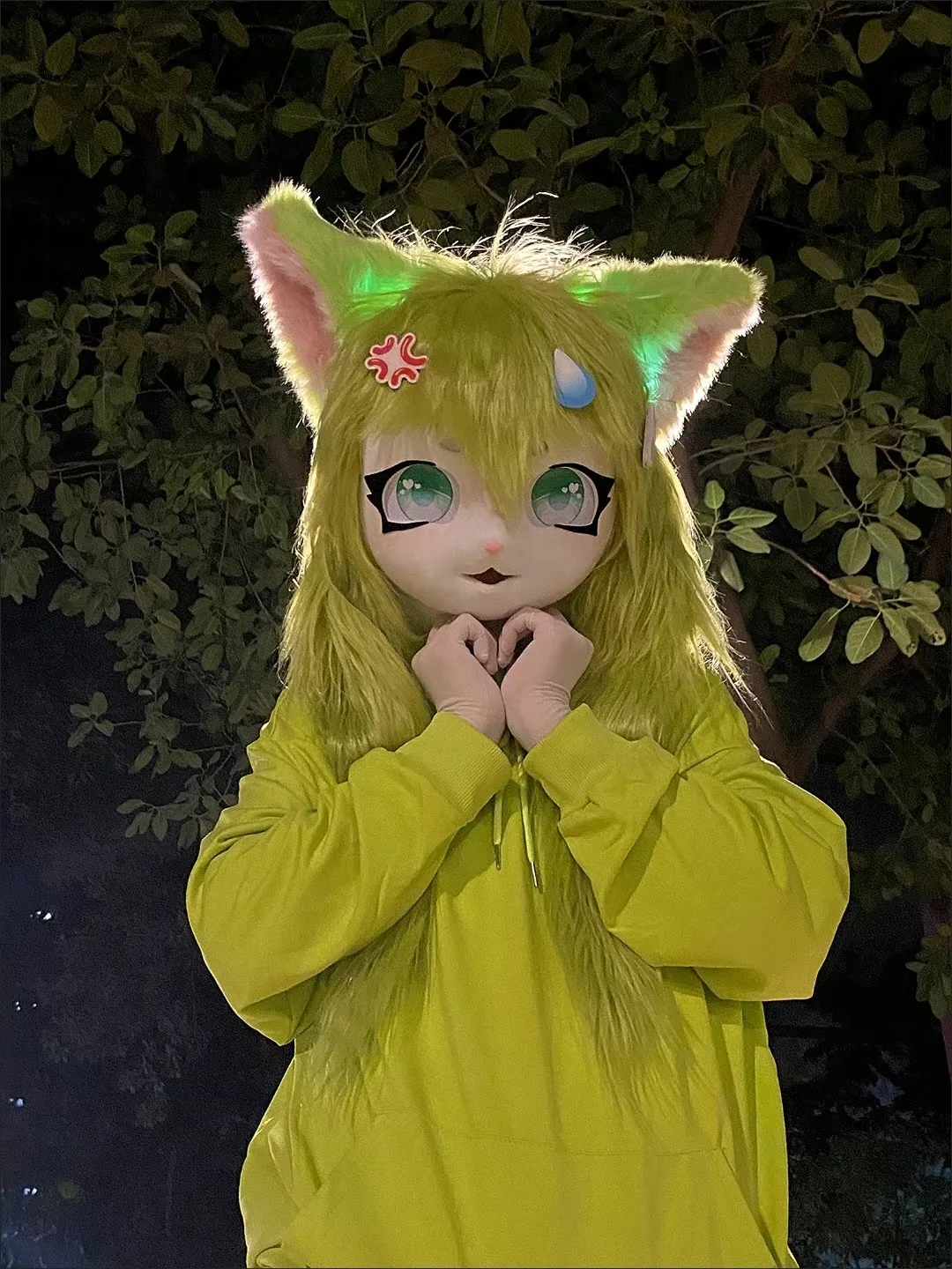 Fursuit Cute Mask Kig Cartoon Animal Furry Head Mask Kawaii Lolita Carnival Fancy Dress Party Masquerade Cosplay Costume Props
Fursuit Cute Mask Kig Cartoon Animal Furry Head Mask Kawaii Lolita Carnival Fancy Dress Party Masquerade Cosplay Costume Props
