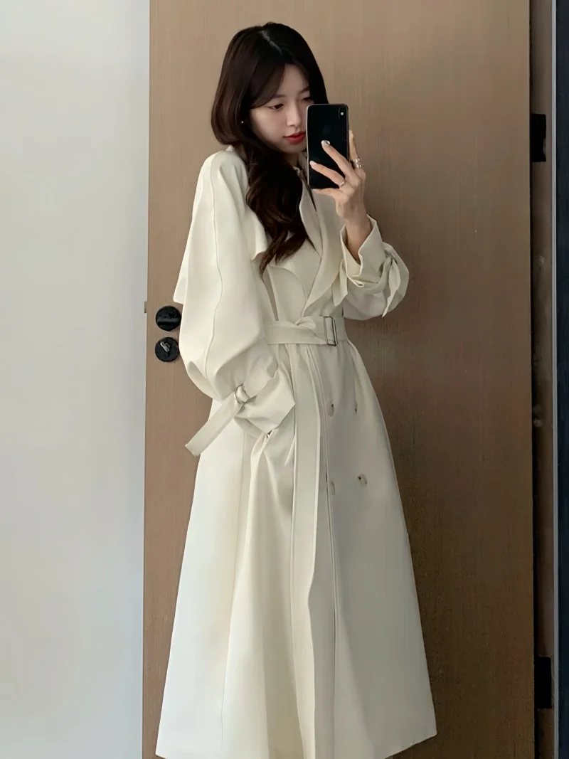 2026 New Arrival Women's Trench Coat, High-End White Windbreaker, Mid-Length British Style Casual Overcoat for Spring Autumn W20
2026 New Arrival Women's Trench Coat, High-End White Windbreaker, Mid-Length British Style Casual Overcoat for Spring Autumn W20