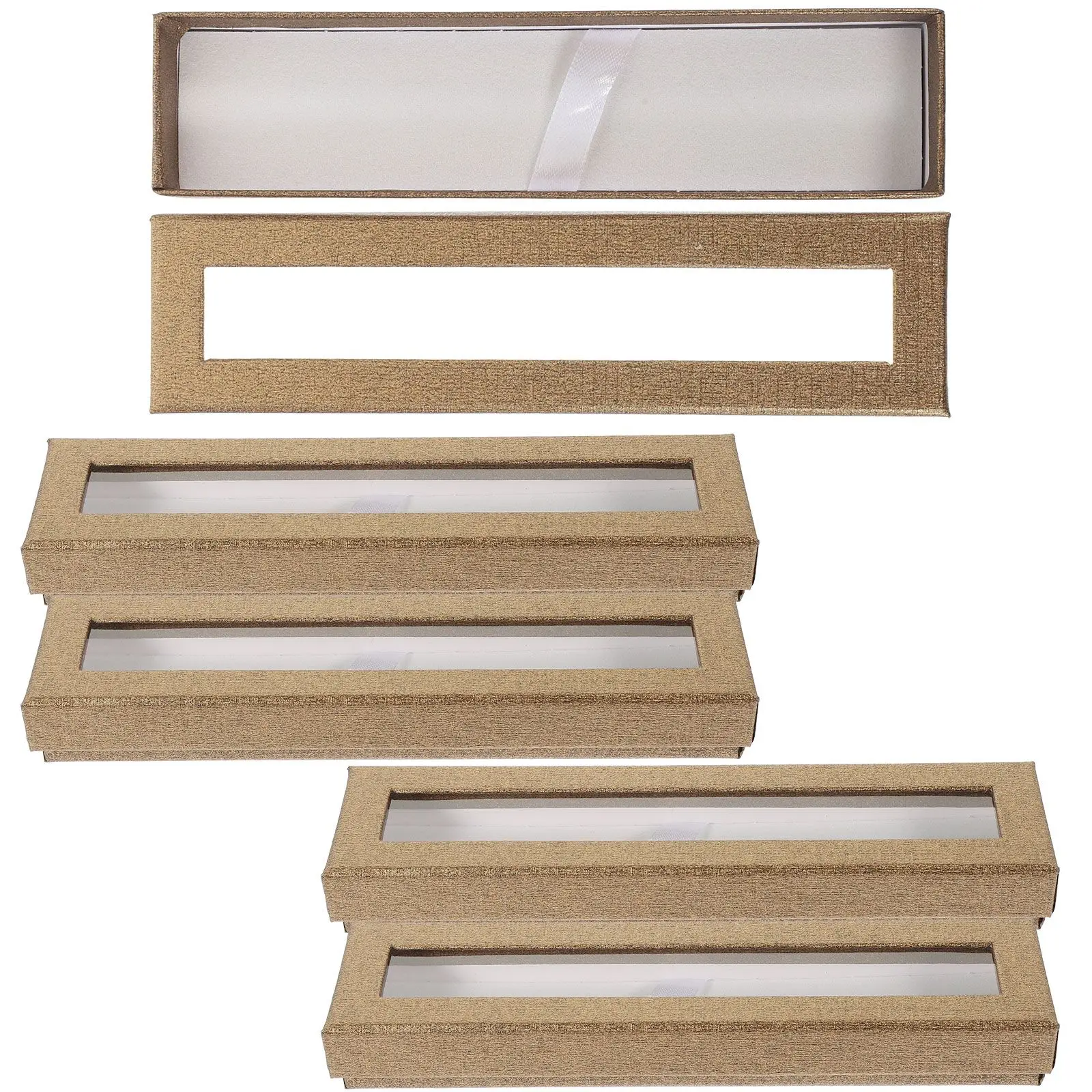 5 Pcs Ballpoint Pen Signing Box Paper Material Lightweight Portable Clear Window Display Organizer Case Empty Storage
5 Pcs Ballpoint Pen Signing Box Paper Material Lightweight Portable Clear Window Display Organizer Case Empty Storage