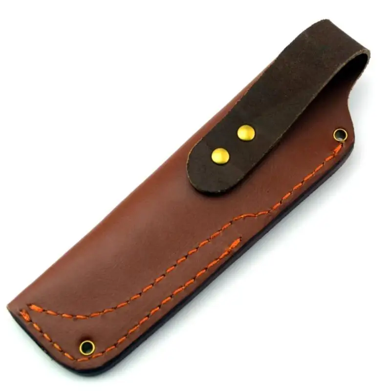Outdoor Bushcraft Knife Sheath Genuine Cowhide Holster Wear Resistant Tool Storage Knife Cover
Outdoor Bushcraft Knife Sheath Genuine Cowhide Holster Wear Resistant Tool Storage Knife Cover