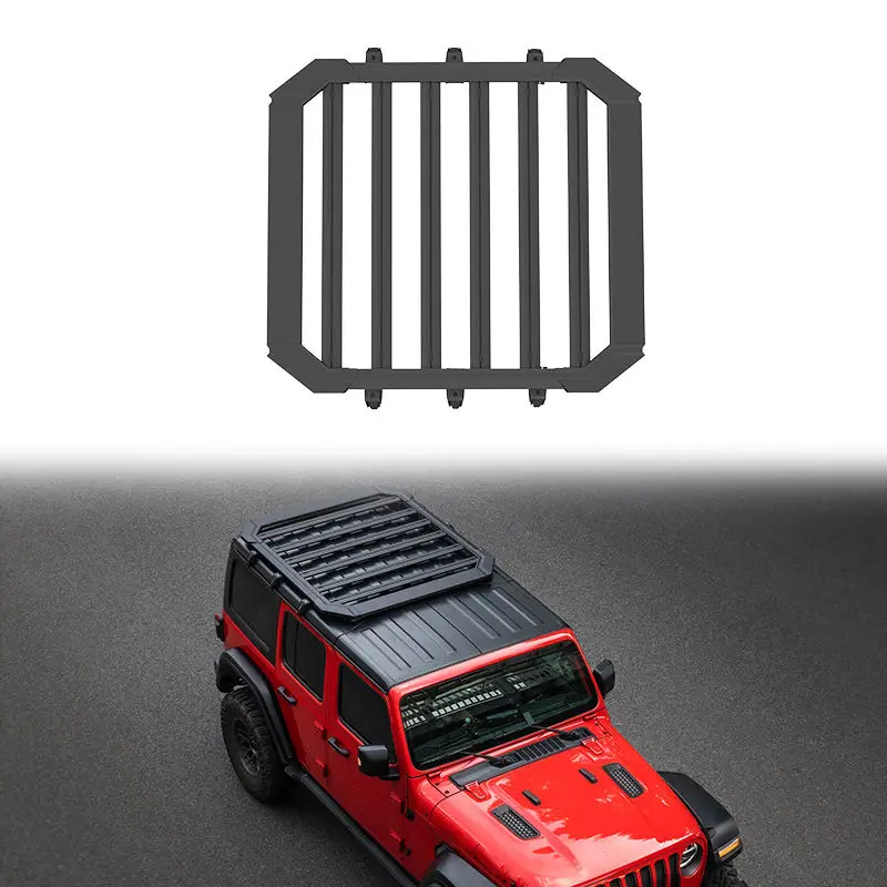 Car Roof Luggage Aluminum Carrier Platform Luggage Car Roof Racks for Wrangler JL 4XE 18+ Offroad Car Parts Luggage Carrier
Car Roof Luggage Aluminum Carrier Platform Luggage Car Roof Racks for Wrangler JL 4XE 18+ Offroad Car Parts Luggage Carrier