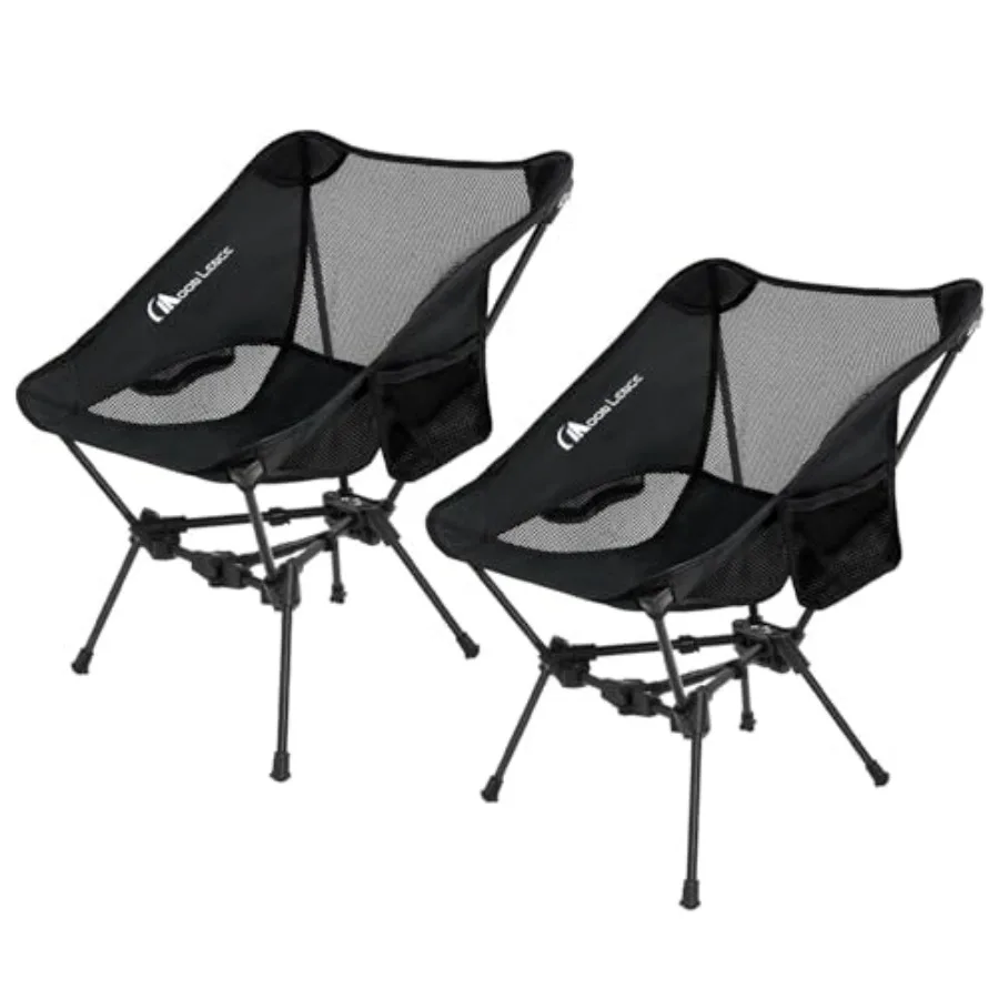 Portable camping chairs for backpacking and hiking: ultralight 4th-gen folding chairs in black, compact foldable design with du
Portable camping chairs for backpacking and hiking: ultralight 4th-gen folding chairs in black, compact foldable design with du